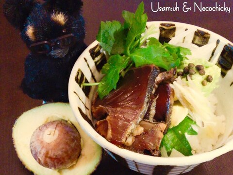 男の手料理 簡単 鰹タタキとアボカドの漬け丼 レシピ 作り方 By うさむー ねこちき 楽天レシピ 男の手料理 簡単 鰹タタキとアボカドの漬け丼 レシピ 作り方 By うさむー ねこちき 楽天レシピ